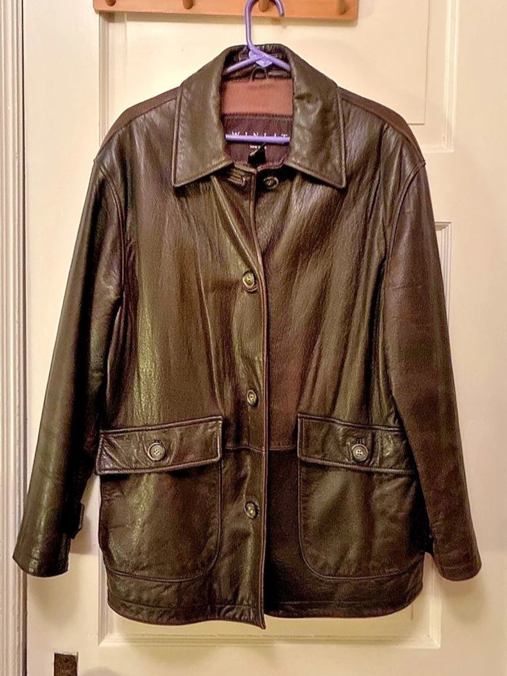 Winlit Leather Jacket Size Large